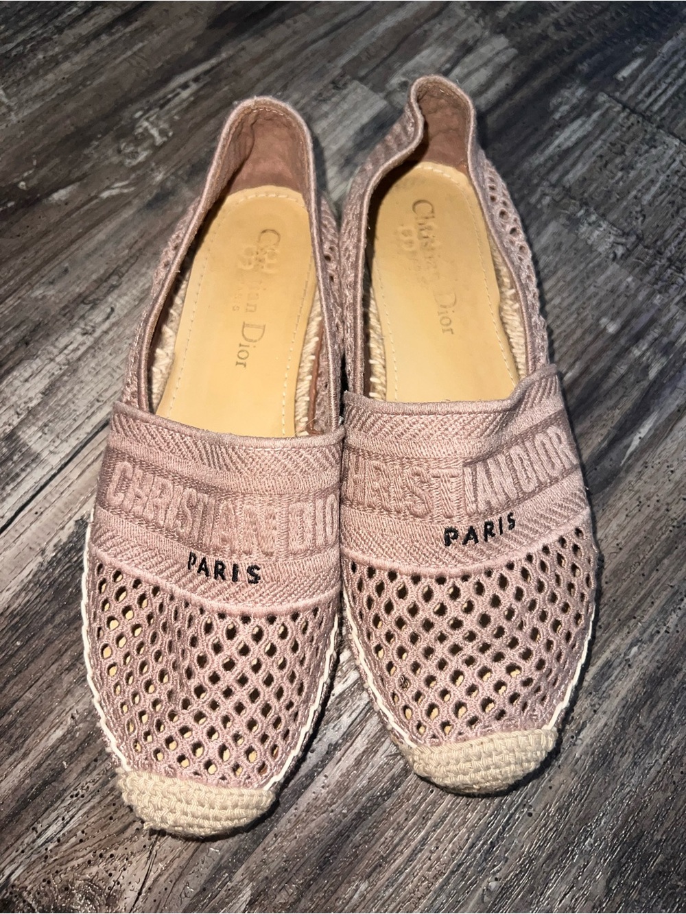 Dior Granville Mesh Espadrilles